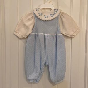 Two piece Baby Dior romper